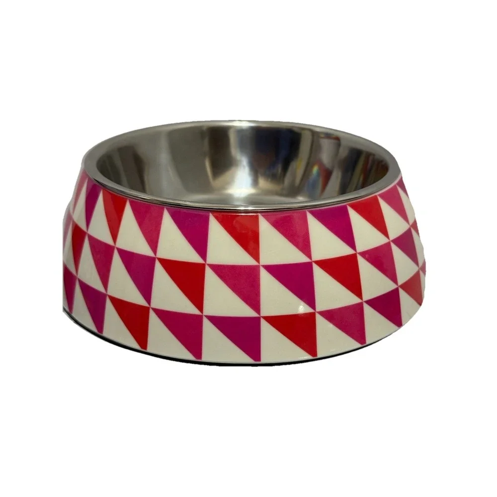 Pet Daily Kit Dual-Purpose Bowl Premium Melamine Bowl Pet Feeder 2 in 1 Pet Bowl
